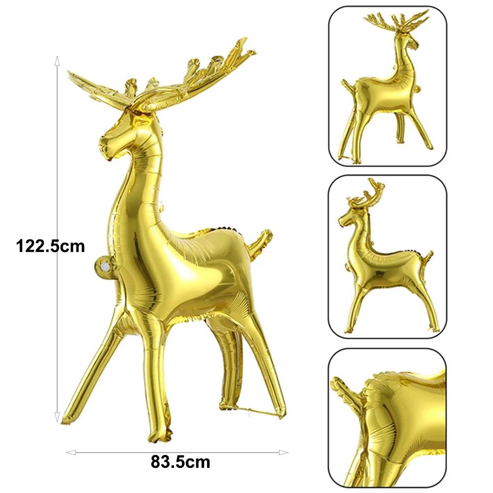  BÜYÜK GOLD AYAKLI GEYİK 122.5 - 83.5 CM 4769 YILBAŞI