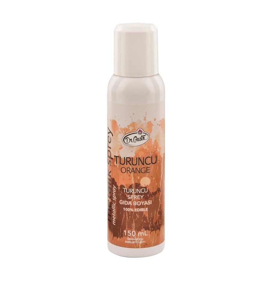  DR GUSTO 150 ML TURUNCU METALİK SPREY BOYA