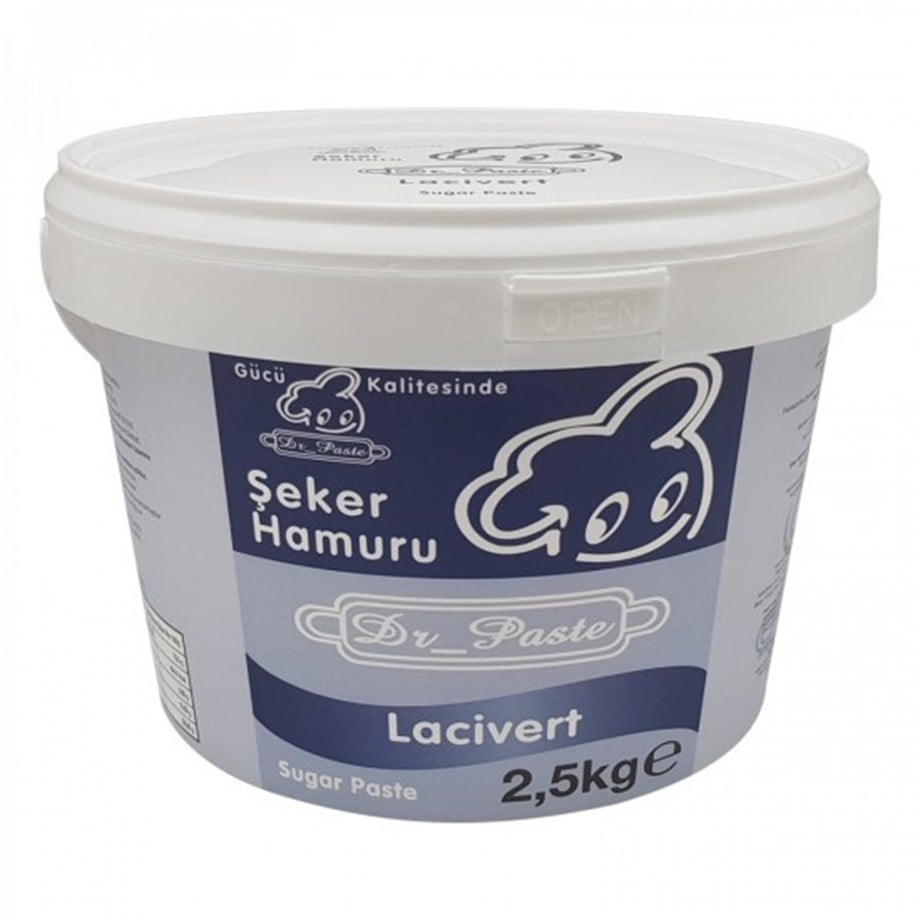  DR PASTE ŞEKER HAMURU 2.5 KG LACİVERT