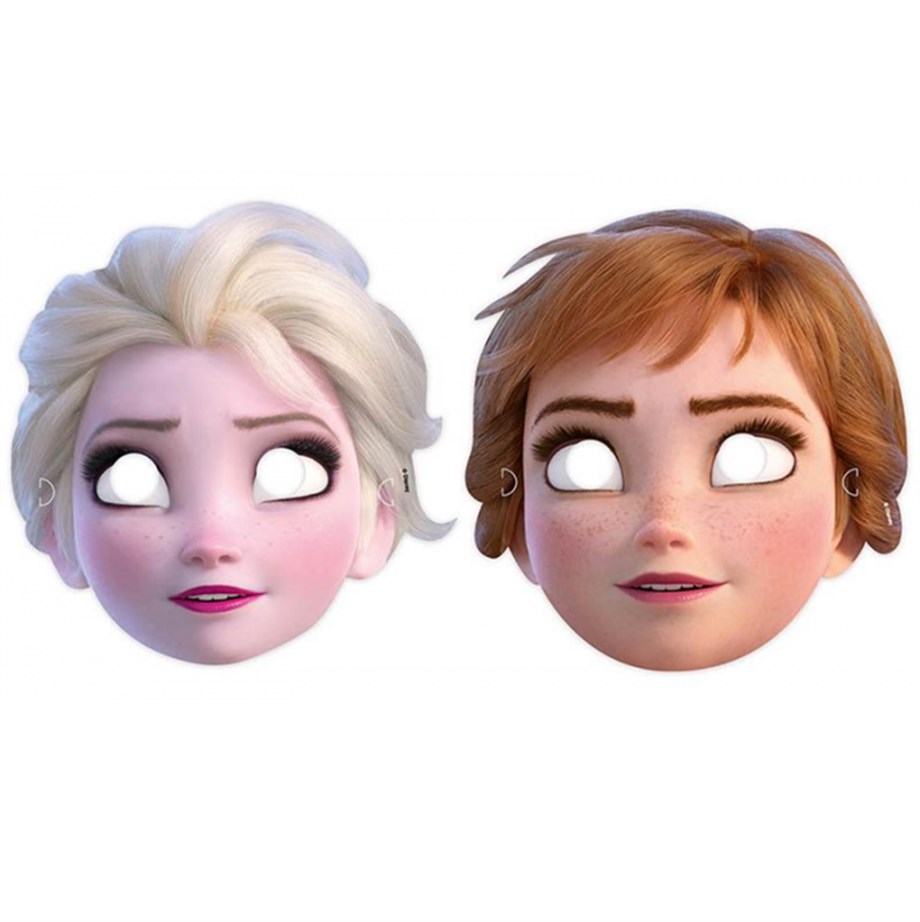  FROZEN 2 TAM YÜZ MASKE 6 LI