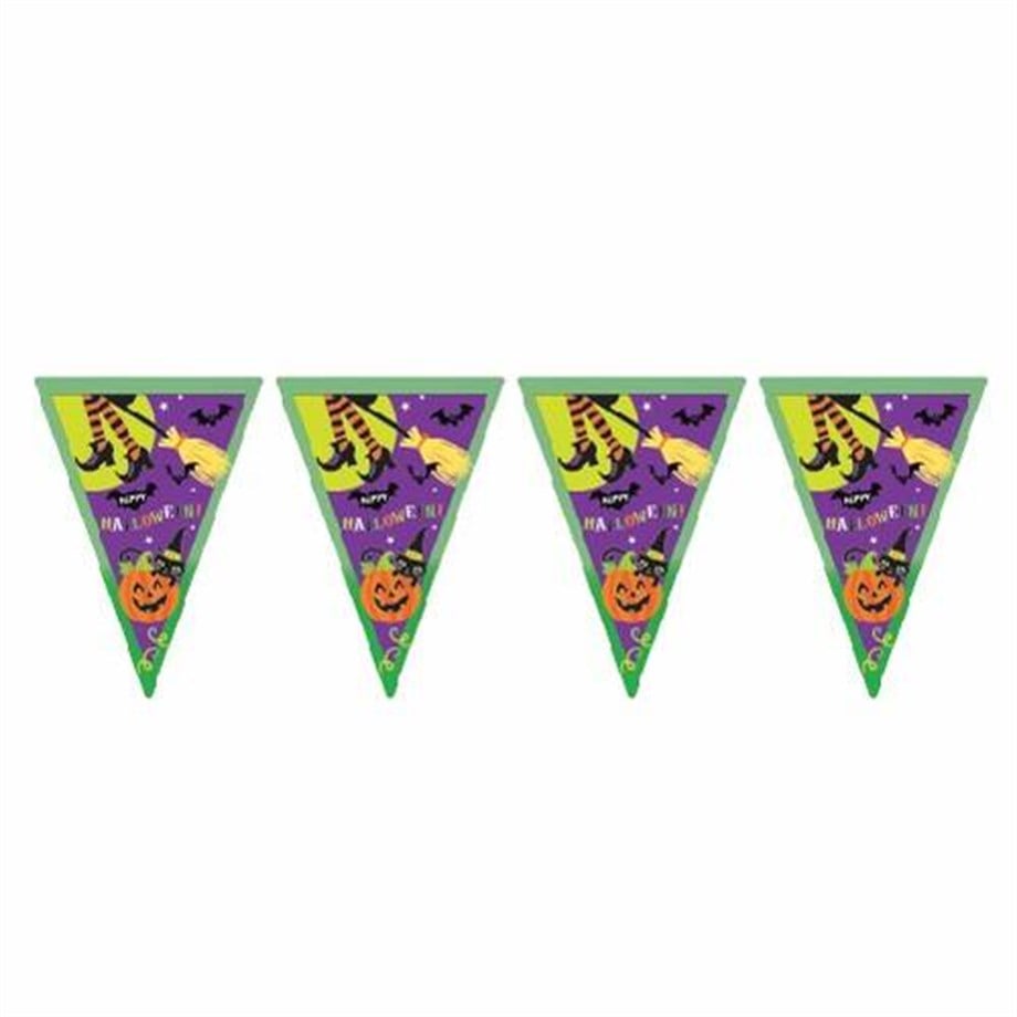  HALLOWEEN ÜÇGEN FLAMA 2 METRE