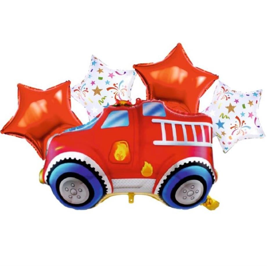  İTFAİYE ARABASI 5 Lİ FOLYO BALON 70 X 40 CM