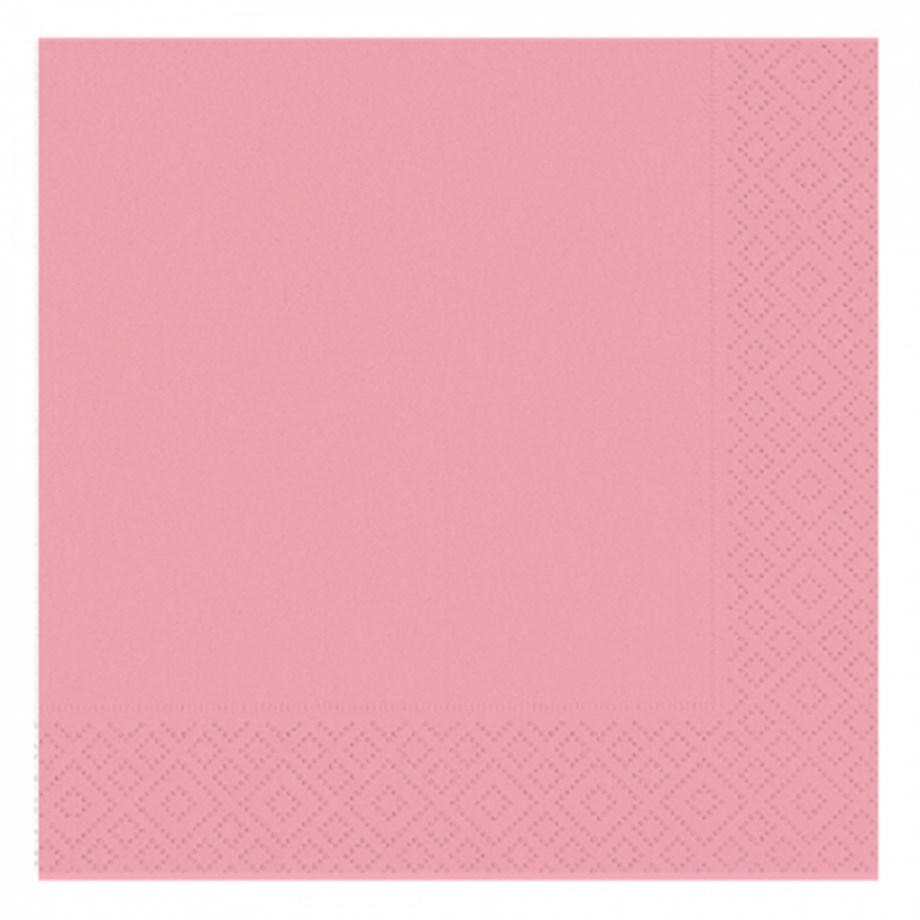  MAKARON PEMBE PEÇETE  16 ADET