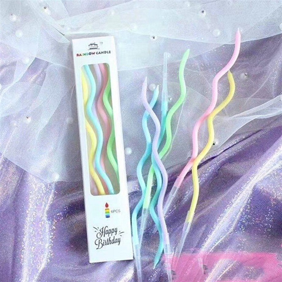  MAKARON SPİRAL MUM 12 Lİ