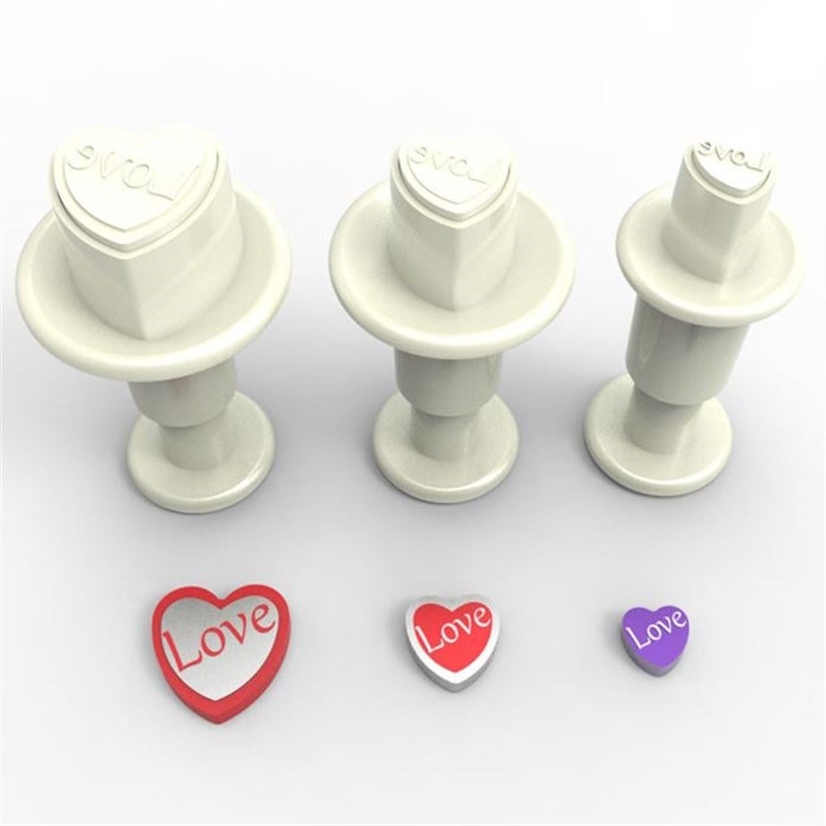  MİNİ BASMALI KOPAT KALP LOVE 3 LÜ