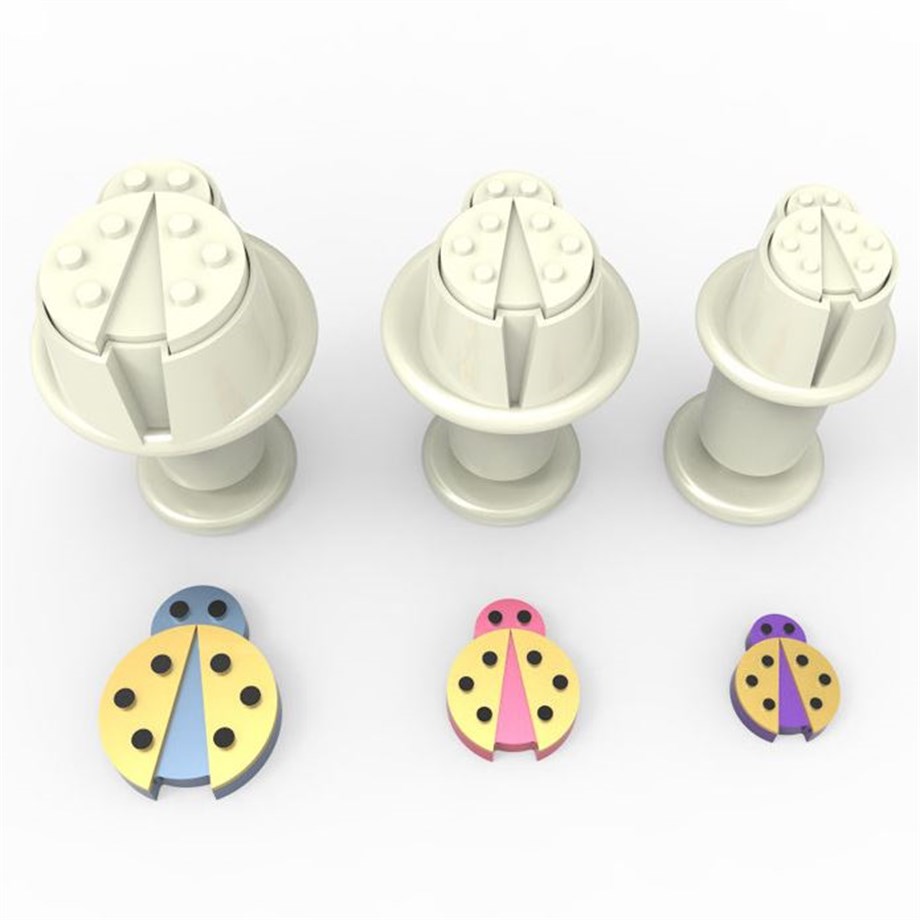  MİNİ BASMALI KOPAT UĞUR BÖCEĞİ 3 LÜ