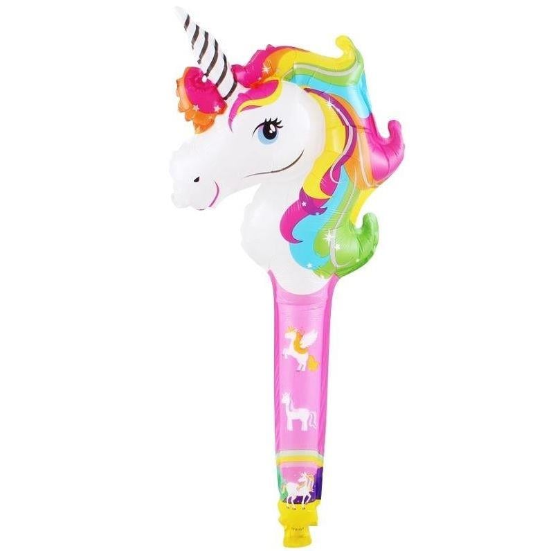  SAPLI UNICORN KAFA FOLYO BALON 35 X 77cm