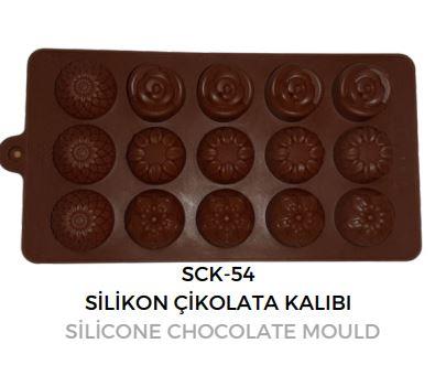  SCK-54 ÇOKLU ÇİÇEK SİLİKON ÇİKOLATA KALIBI