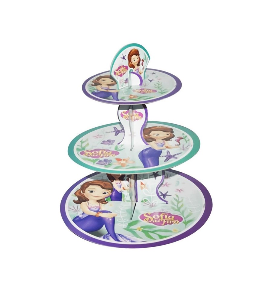  SOFİA PEARL OF THE SEA CUPCAKE STAND 3 KAT LİSANSLI