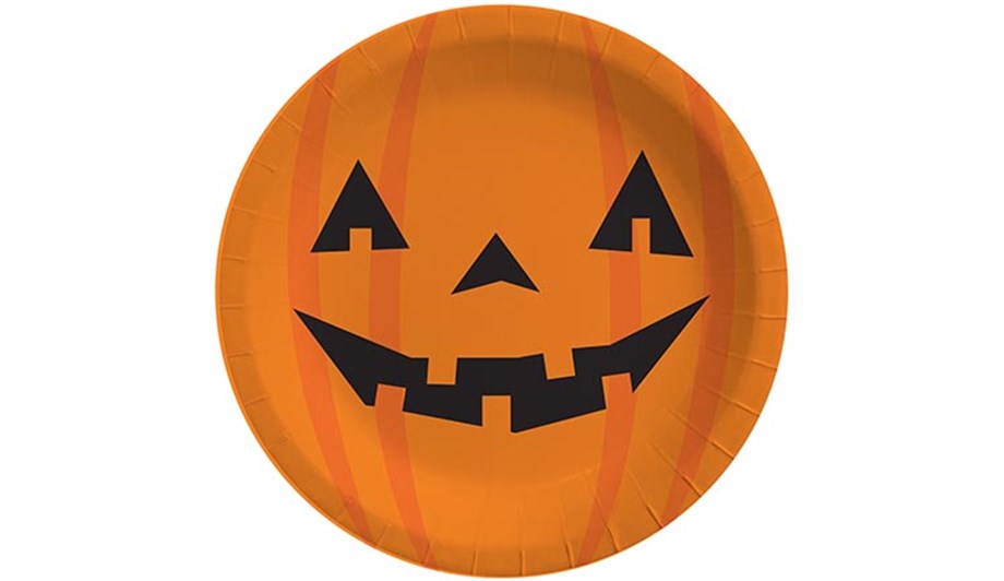  TABAK BALKABAĞI HALLOWEEN  23 CM 8 ADET