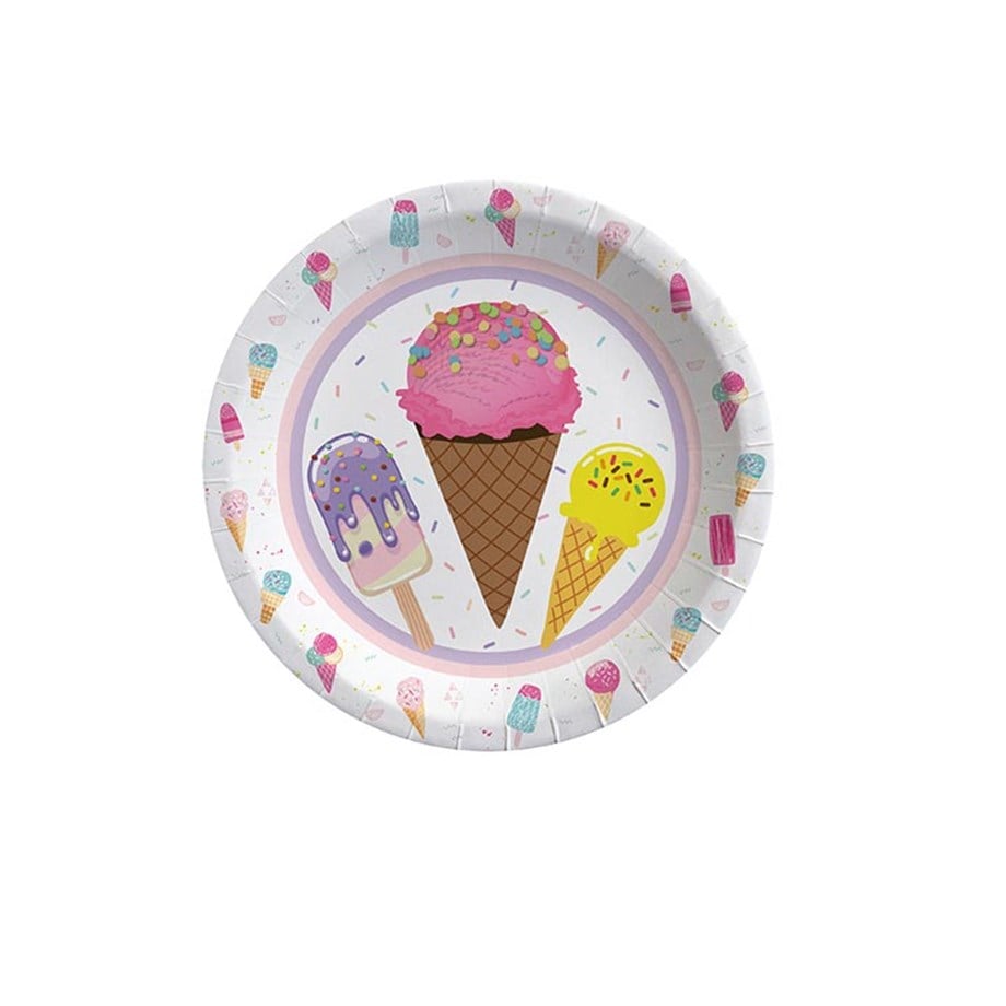  TABAK DONDURMA 23 CM 8 ADET