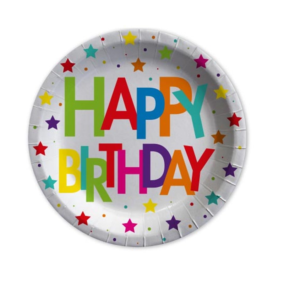  TABAK SUPERSTAR BIRTHDAY 23 CM 8 AD