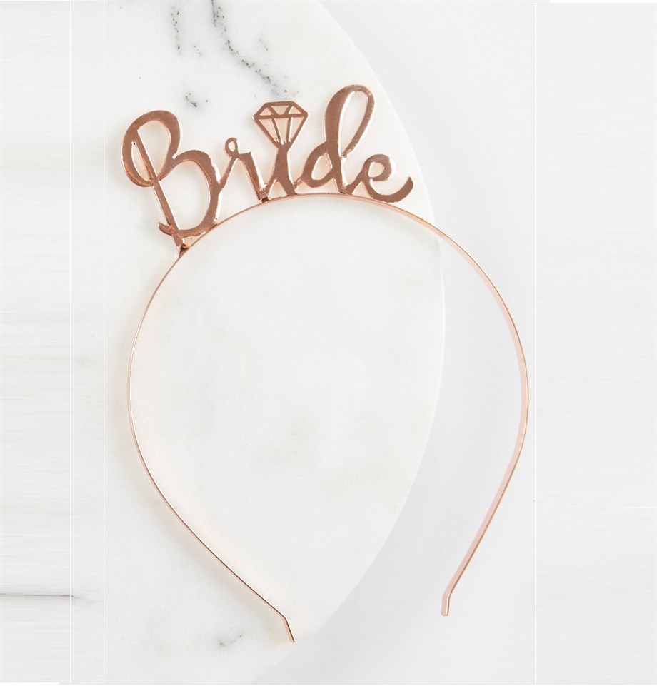  TAÇ METAL BRIDE TO BE BRONZ