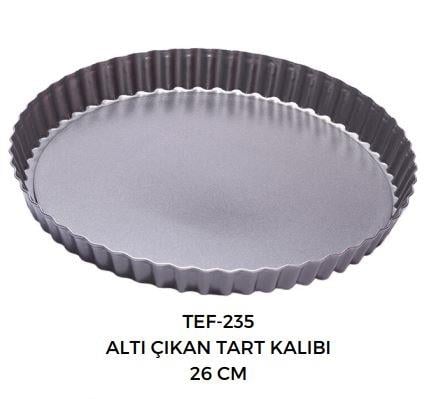  TEFLON ALTI ÇIKAN TART KALIBI 26 CM TEF-235