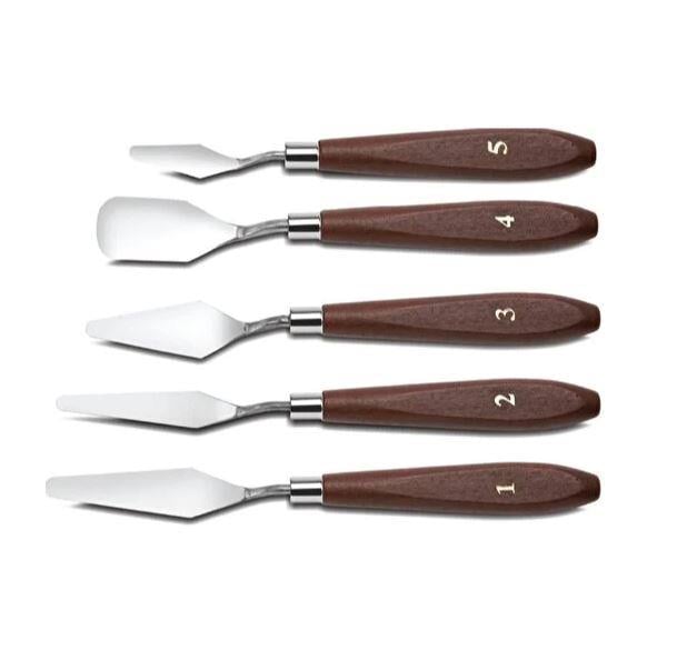  XIN-2 METAL SPATULA SET 5 Lİ