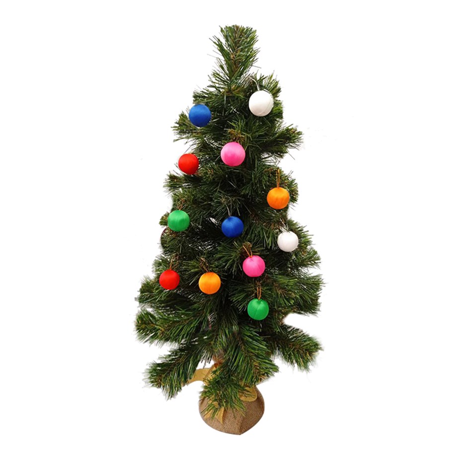  YB3CM-MIX4 ASORTİ AĞAÇ SÜSLEME TOPLARI 3 CM 12Lİ YILBAŞI