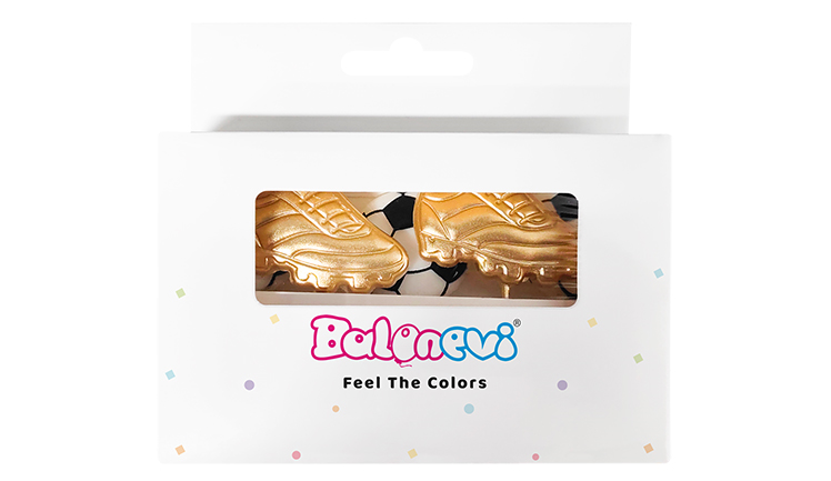 FUTBOL TOPU ŞEKİLLİ MUM 5 Lİ BALONEVİ