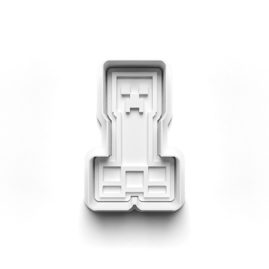 MINECRAFT KURABİYE KALIBI KESİCİ VE DAMGASI 3D-0301_1