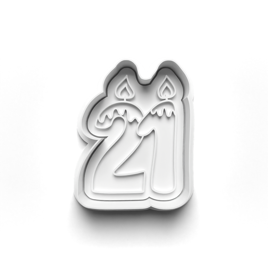 DOĞUM GÜNÜ NUMARALARI KURABİYE KALIBI KESİCİ VE DAMGASI 3D-0418_21