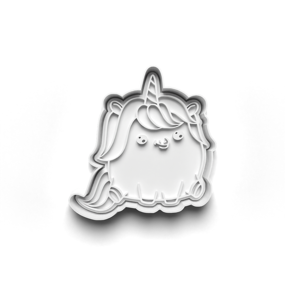 UNICORN DİNAZOR KURABİYE KALIBI KESİCİ VE DAMGASI 3D-0123_4
