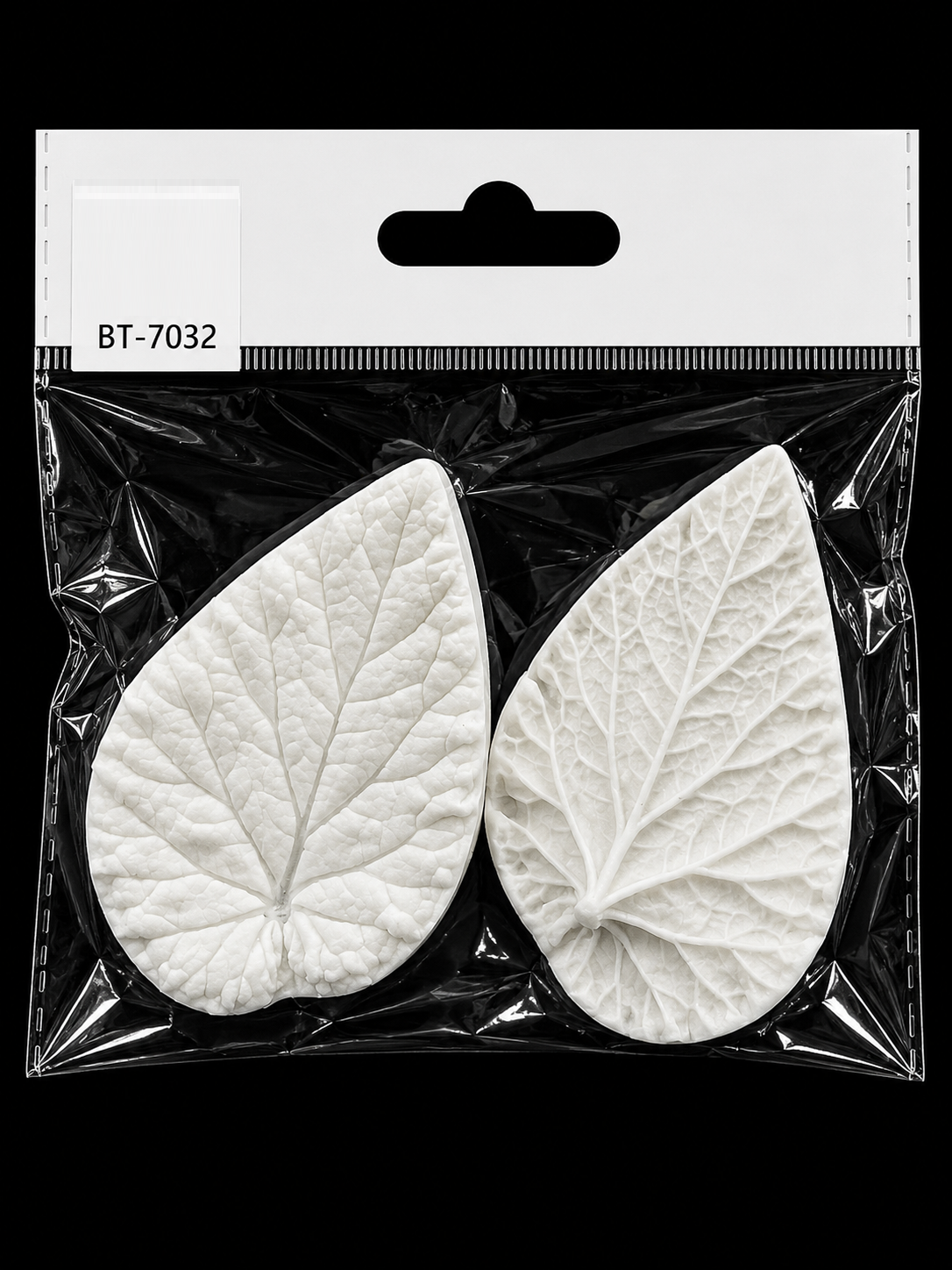 BT-7032 YAPRAK DAMARLAMA SİLİKON KALIP 2 PARÇA 9 X 6 CM