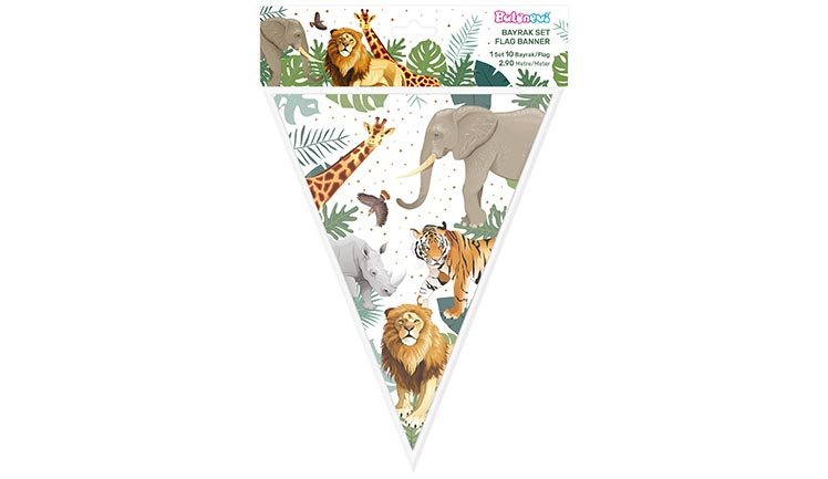 WILD LIFE BAYRAK SET 2.9 MT