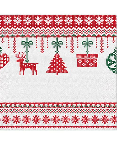 PEÇETE NOEL TEMALI 33x33 20 Lİ BRS-4909
