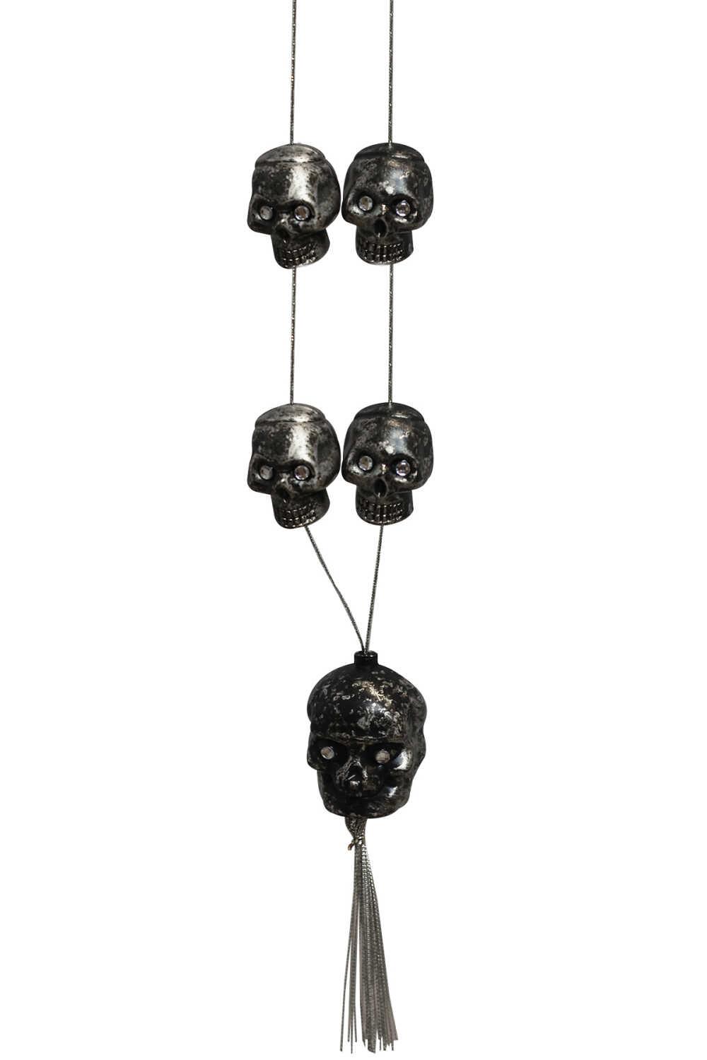 ATL-HLW-HALLOWEEN KOLYE SKULL İSKELET KAFA