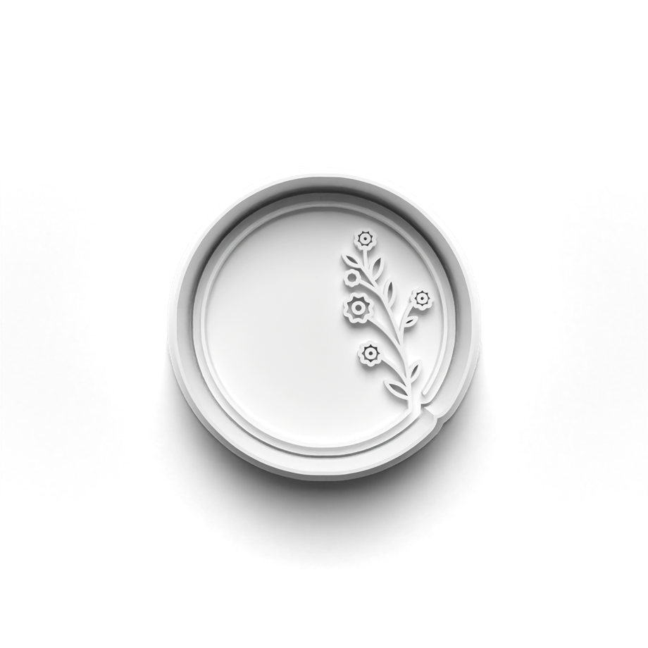 ÇİÇEK ÇEMBER KURABİYE KALIBI KESİCİ VE DAMGASI 3D-0534_2