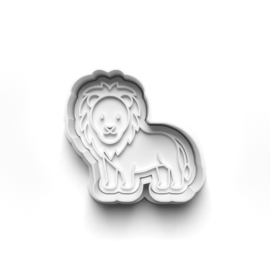 JUNGLE KURABİYE KALIBI KESİCİ VE DAMGASI 3D-0438_3