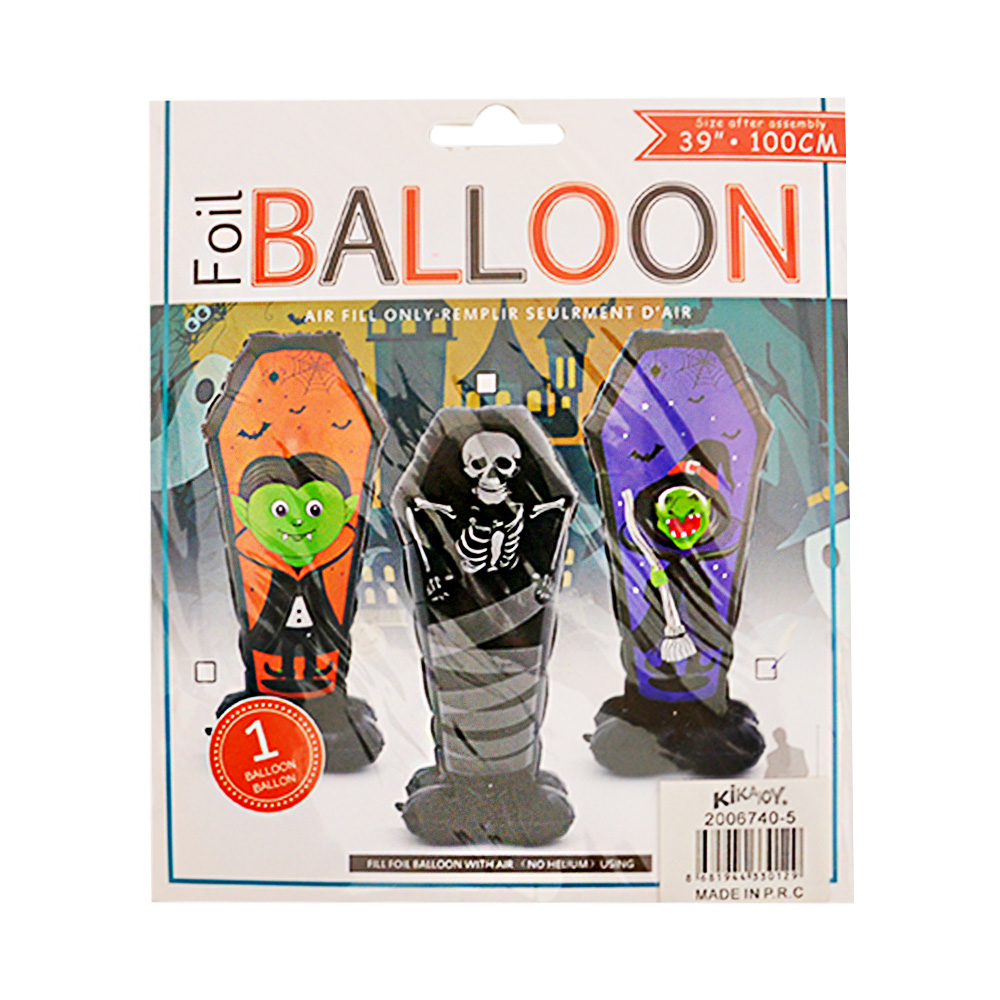 HALLOWEEN FOLYO BALON - TABUT - 2006740-5