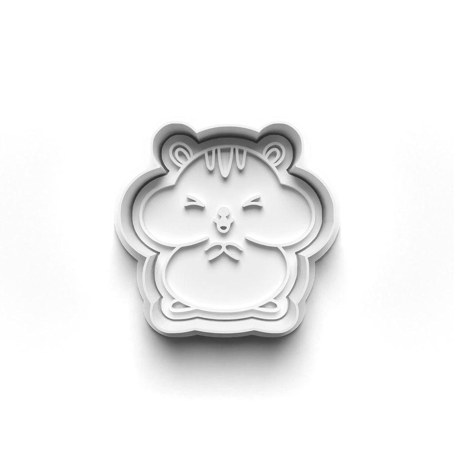 KAWAII ANIMAL KURABİYE KALIBI KESİCİ VE DAMGASI 3D-0426_3