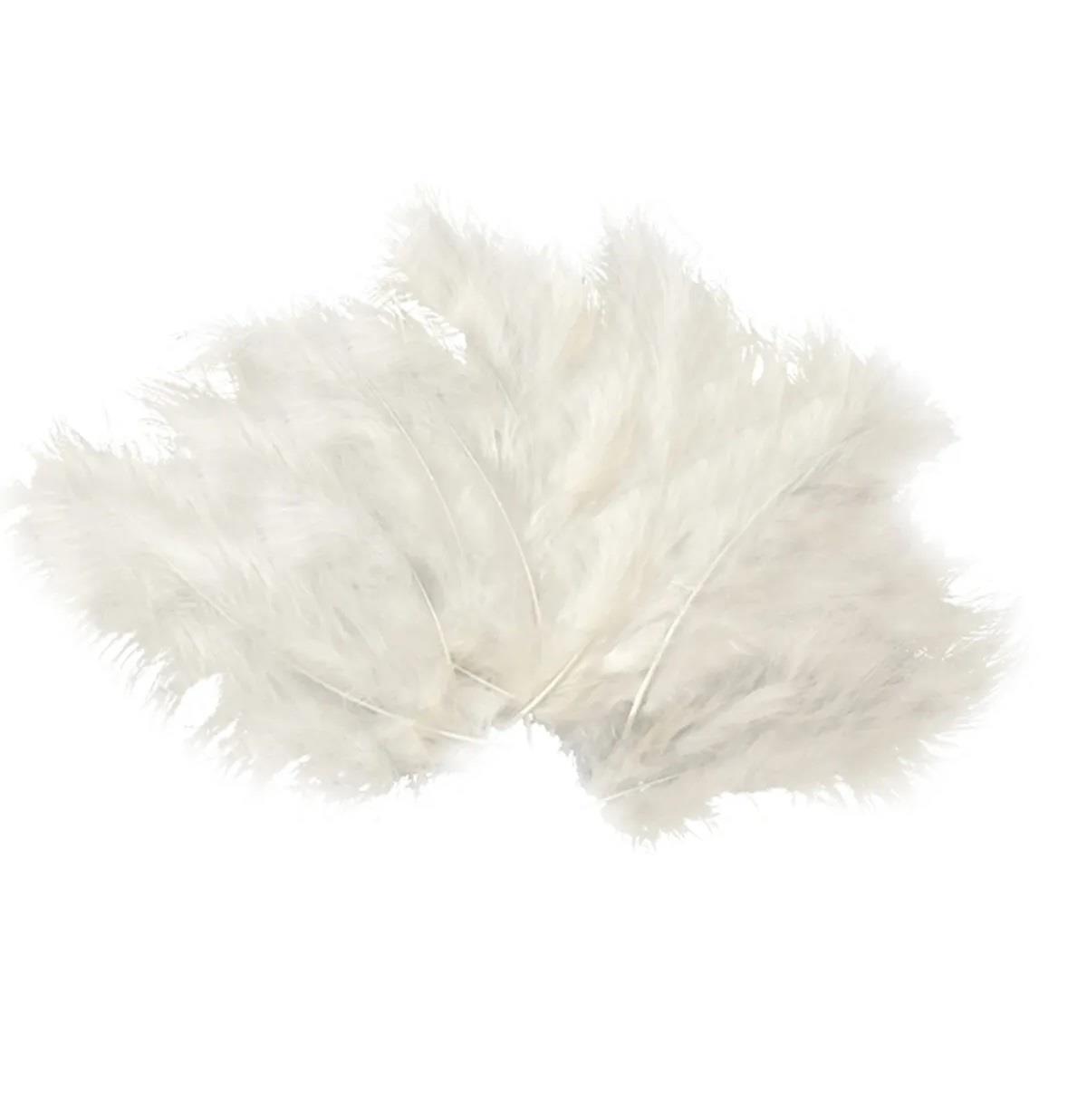 BALON SÜSLEME TÜYÜ BEYAZ 50 ADET