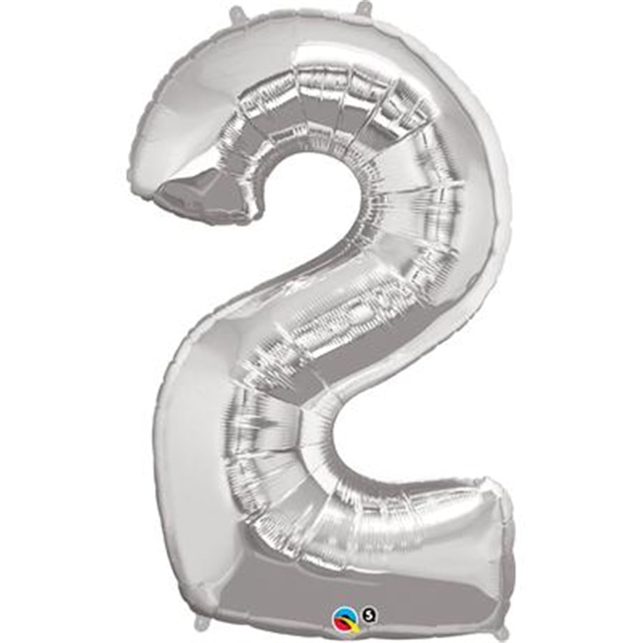 2 GÜMÜŞ 16 INCH FOLYO BALON