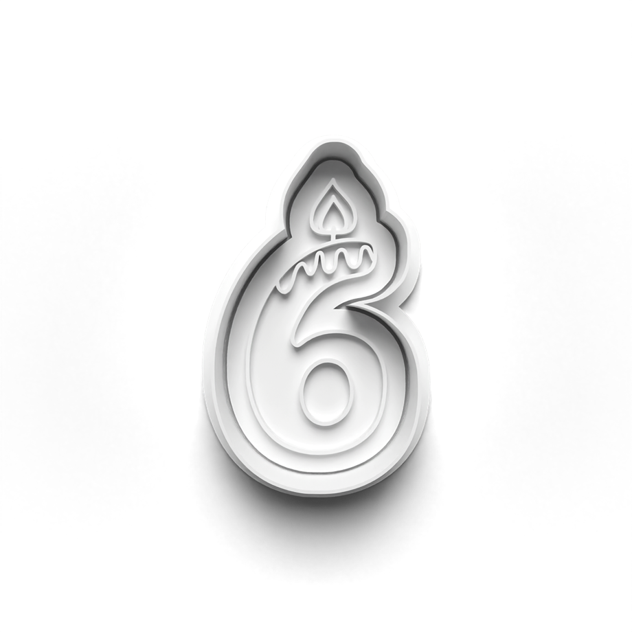 DOĞUM GÜNÜ NUMARALARI KURABİYE KALIBI KESİCİ VE DAMGASI 3D-0418_6