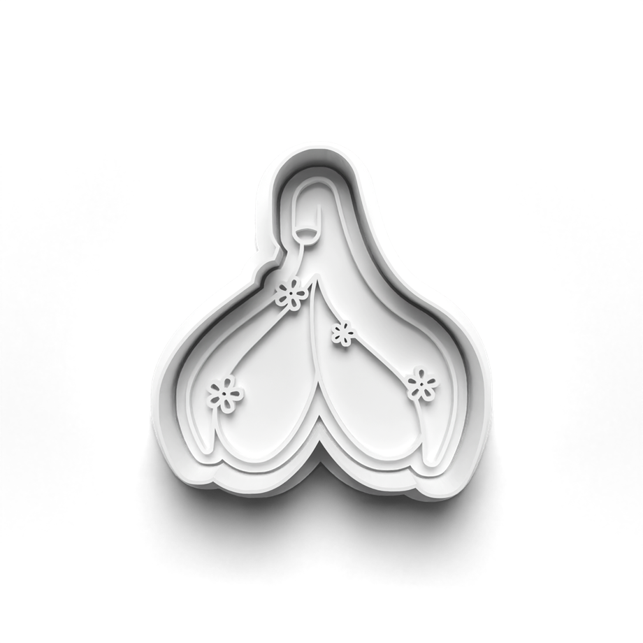 VULVA ART KURABİYE KALIBI KESİCİ VE DAMGASI 3D-0617_2