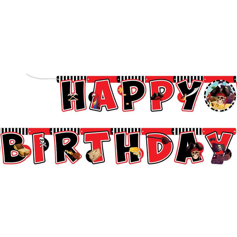 KORSAN HAPPY BIRTHDAY HARF BANNER 2.10 METRE