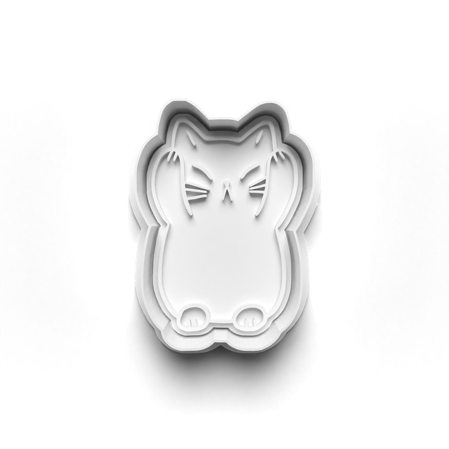 KEDILER KURABİYE KALIBI KESİCİ VE DAMGASI 3D-0198_4