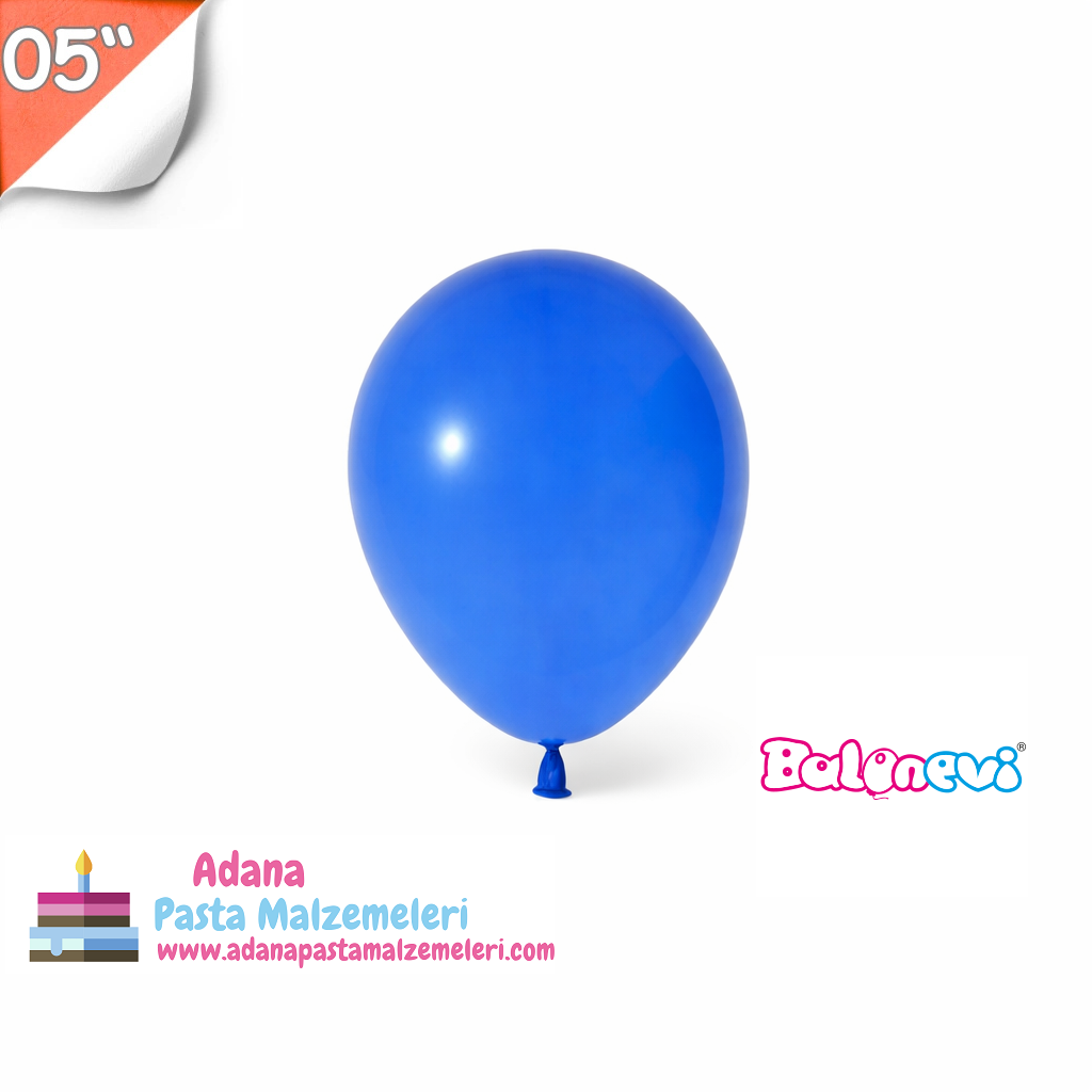 5'' PASTEL MAVİ BALON 10 ADET