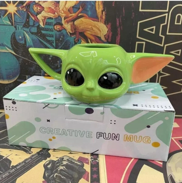 STAR WARS YODA KARAKTER TASARIMLI KUPA BARDAK