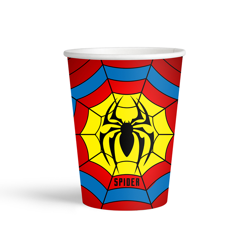 BARDAK KARTON 8 OZ 8 Lİ SPIDER
