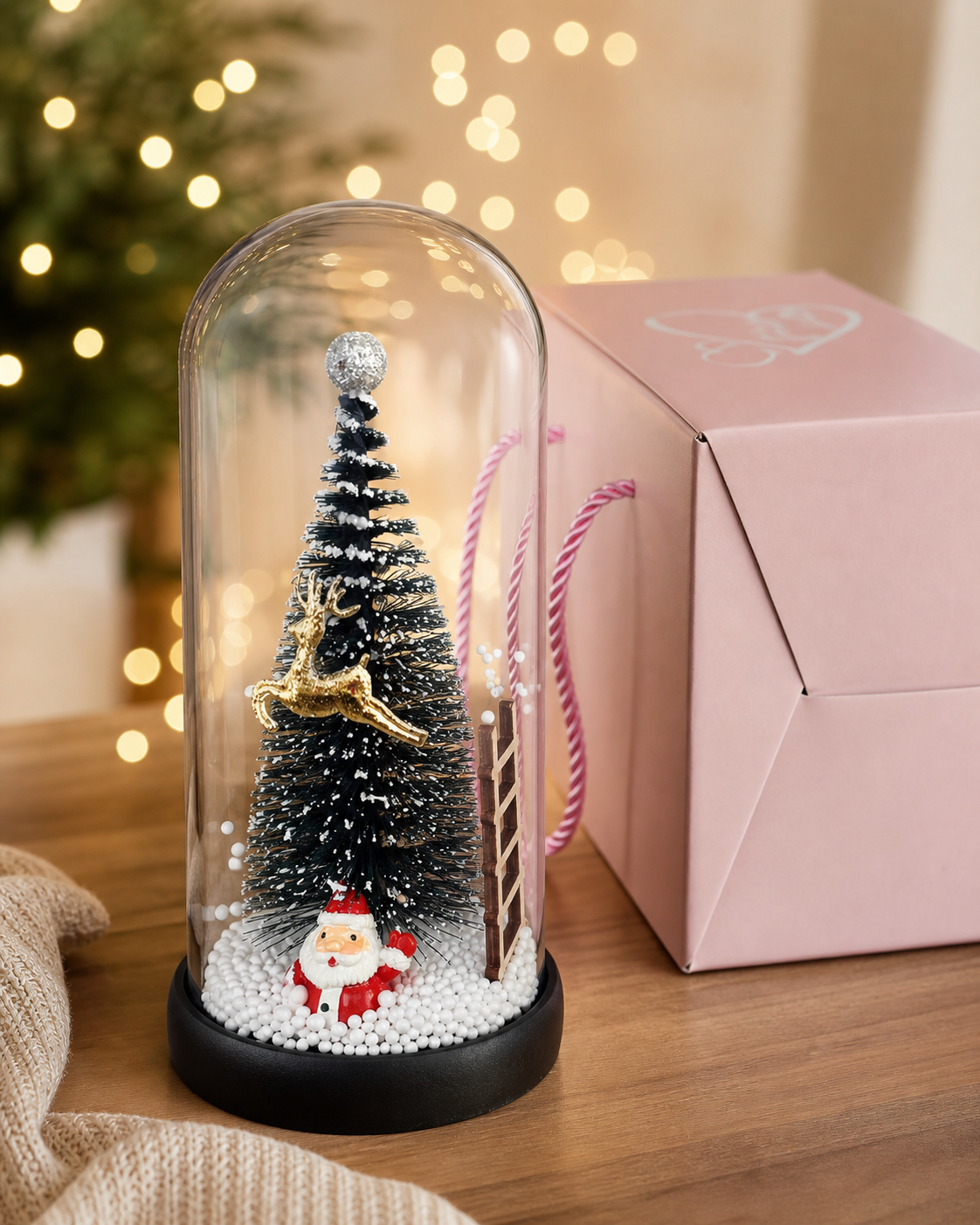 ERT-GFT-406 CRYSTAL SERİSİ TREE CHRISTMAS FANUS 11CM X 21 CM