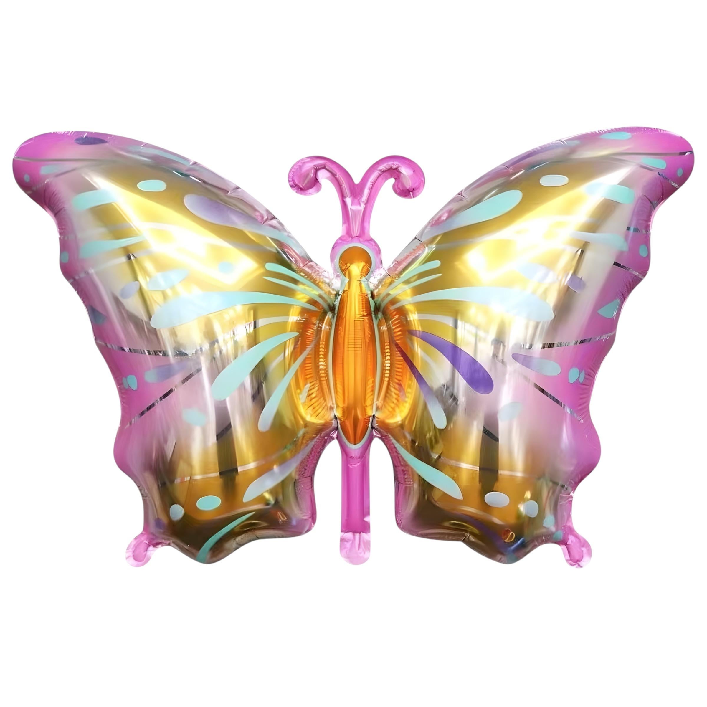PEMBE GOLD KELEBEK FOLYO BALON 8903 80 X 50 CM