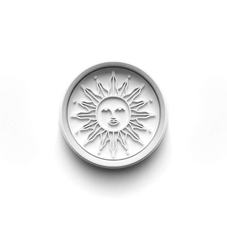 TAROT TEMASI KURABİYE KALIBI KESİCİ VE DAMGASI 3D-0130_7