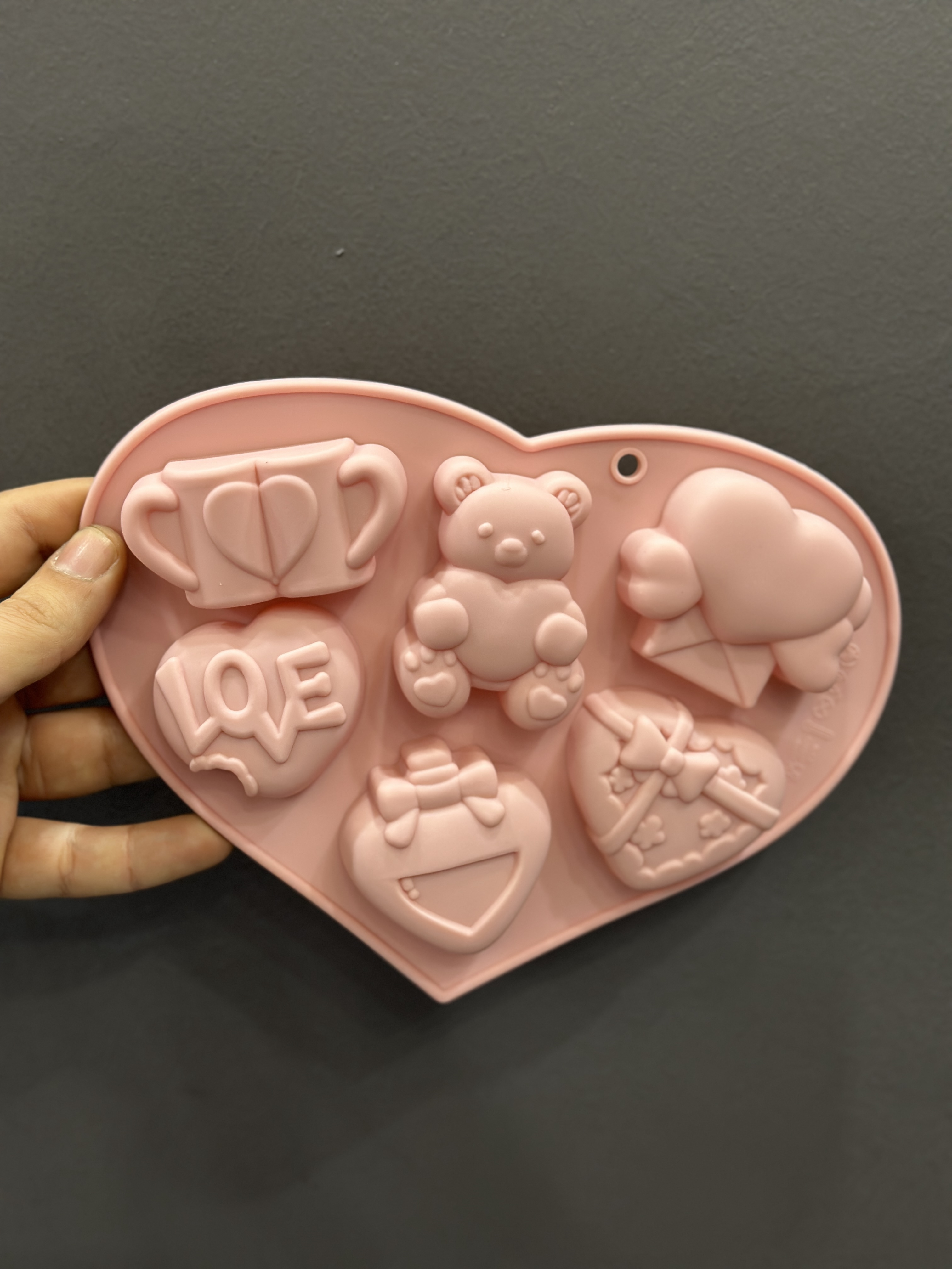BT-1114 SİLİKON KALIP LOVE SEVGİ TEMALI 21 X 15 CM