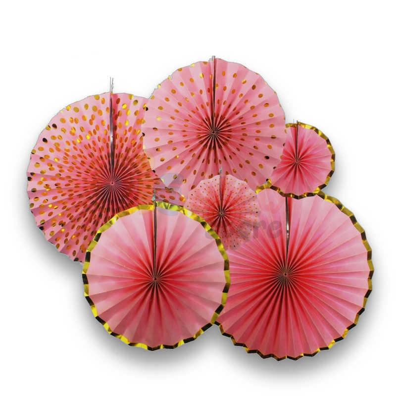 BRS-1007 PEMBE VARAKLI 6 LI YELPAZE SET