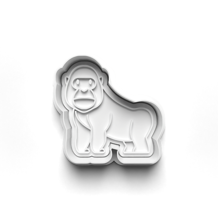 JUNGLE KURABİYE KALIBI KESİCİ VE DAMGASI 3D-0438_4