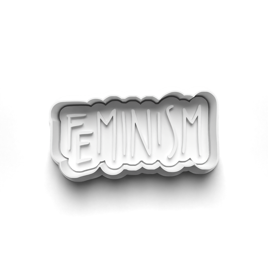 FEMİNİZM KURABİYE KALIBI KESİCİ VE DAMGASI 3D-0654_1