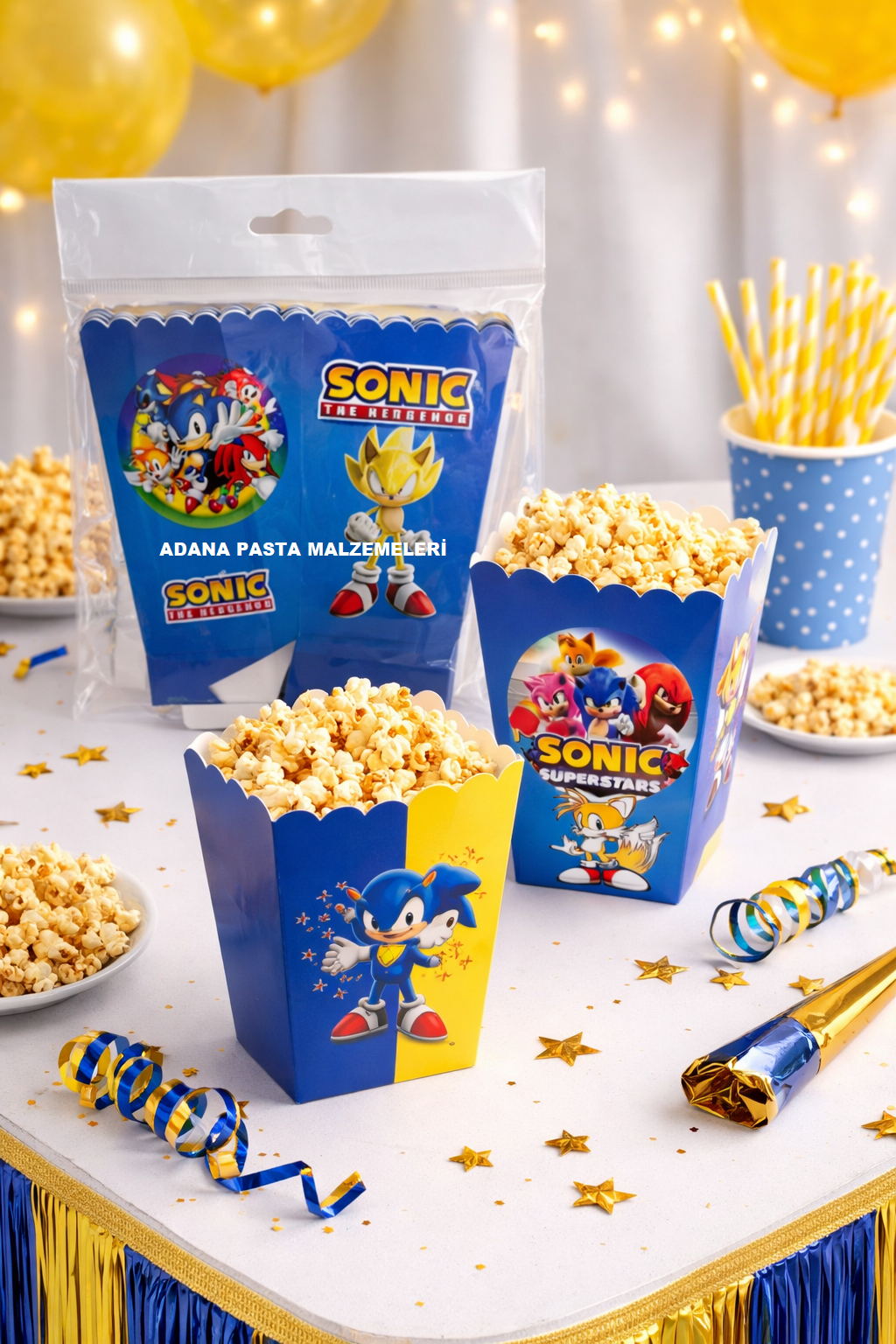 POPCORN KUTU SONİC 8 ADET