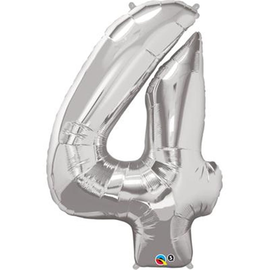 4 GÜMÜŞ 16 INCH FOLYO BALON
